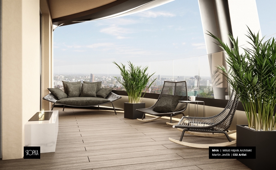 Penthouse Skypark Bratislava